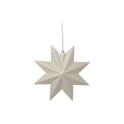 Star Trading Metall Stern Classic Indoor, Beige, 28cm