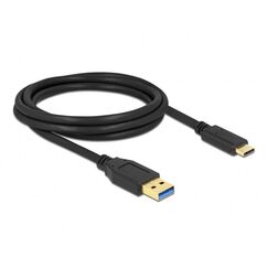 DeLOCK SuperSpeed USB (USB 3.2 Gen 2) Kabel Typ-A zu USB Type-C 2 m, Länge: 2 m