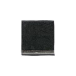 Möve Waschlappen Wellness 30 x 30, Dark Grey