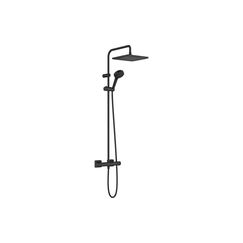 Hansgrohe Vernis Shape Duschsystem 240 mit Thermostat Mattschwarz