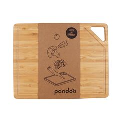 pandoo Schneidbrett 39x28 cm Bambus