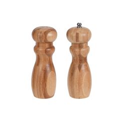 NIZE Salz & Pfeffermühle Set Bamboo/ Keramik, 53XH164MM