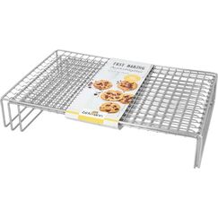 RBV Birkmann Easy Baking, Auskühlgitter eckig 3-tlg., stapelbar- und nestbar