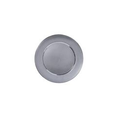 Holly & Jolly H&J Dekoteller Silber, D: 33 cm Kunststoff