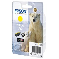 Epson Polar bear 26 Eisbär Claria Premium Single Yellow Tinte