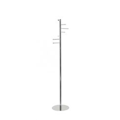 MAUL 9406496 Gaderobe Bodenstehend 7 Haken Silber
