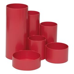MAUL 4115625 Stiftehalter Kunststoff Rot
