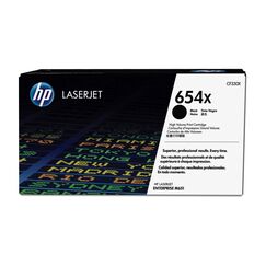 HP 654X Schwarz Original LaserJet Tonerkartusche mit hoher Reichweite