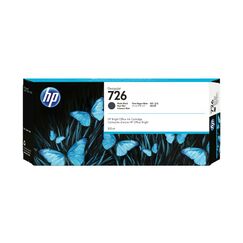 HP 726 Mattschwarz DesignJet Druckerpatrone, 300 ml