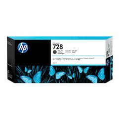 HP 728 Mattschwarz DesignJet Druckerpatrone, 300 ml