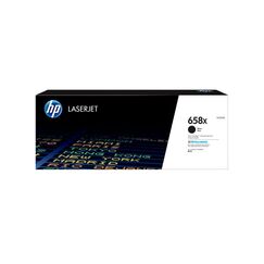 HP 658X Schwarz Original LaserJet Tonerkartusche mit hoher Reichweite
