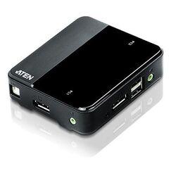 ATEN CS782DP Tastatur/Video/Maus (KVM)-Switch Schwarz