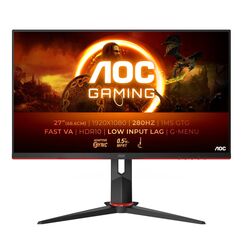 AOC G2 27G2ZN3/BK Computerbildschirm 68,6 cm (27") 1920 x 1080 Pixel Full HD LCD Schwarz, Rot