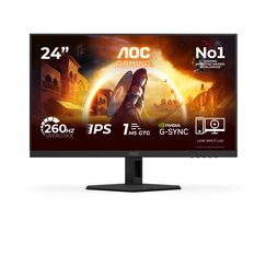 AOC G4 24G4ZRE Computerbildschirm 60,5 cm (23.8") 1920 x 1080 Pixel Full HD LED Schwarz, Rot