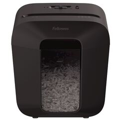 Fellowes Powershred LX25 Aktenvernichter Partikelschnitt-Zerkleinerung Schwarz