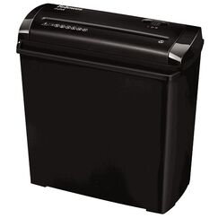 Fellowes P-25S Aktenvernichter Streifenzerkleinerung 22 cm Schwarz, Grau