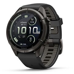 Garmin fēnix Fenix 9 Pro 3,3 cm (1.3") AMOLED 43 mm Digital 416 x 416 Pixel Touchscreen 4G Grau WLAN GPS