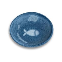 TarHong Indigo Fish Melamin-Schale Ø 13 cm H 3 cm