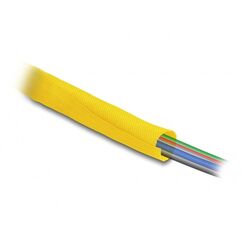 DeLOCK Gewebeschlauch selbstschließend hitzebeständig 5 m x 25 mm gelb