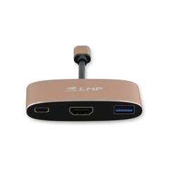 LMP 18944 laptop-dockingstation & portreplikator USB 3.2 Gen 1 (3.1 Gen 1) Type-C Gold