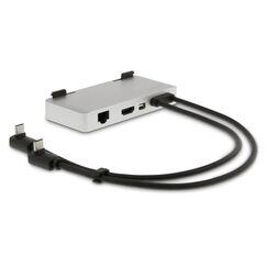 LMP 19095 laptop-dockingstation & portreplikator Kabelgebunden USB 3.2 Gen 1 (3.1 Gen 1) Type-C Silber