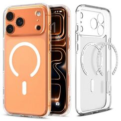 Spigen Ultra Hybrid (MagFit) Handy-Schutzhülle 16 cm (6.3") Cover Weiß