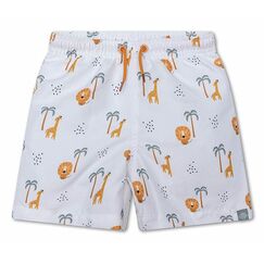 Swim Essentials 2023SE1028 Bademode Grün, Orange, Weiß