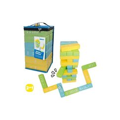 alldoro XXL 2 in 1 Set Wackelturm & Domino