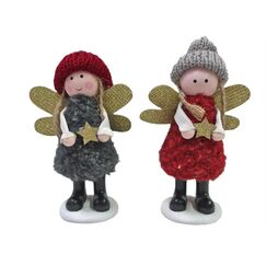dameco 82442 Dekorative Statue & Figur Rot, Grau