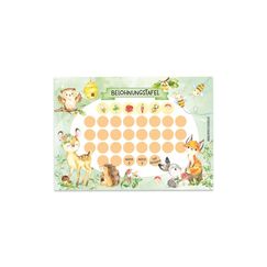 Papierdrachen Belohnungstafel