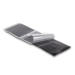DeLOCK Strapazierfähiges Klettband selbstklebend mit Haft- und Flauschband L 25 m x B 50 mm schwarz