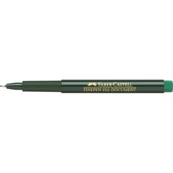 Faber-Castell 151163 Fineliner Grün 1 Stück(e)