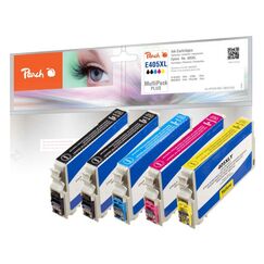 Peach PI200-909 Druckerpatrone 5 Stück(e) Hohe (XL-) Ausbeute Schwarz, Cyan, Magenta, Gelb