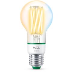 WiZ Filament-Lampe, transparent, 60 W A60 E27