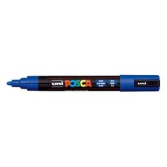 POSCA PC-5M Marker 1 Stück(e) Rundspitze Blau, Farbe: Blau