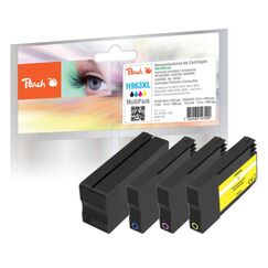Peach PI300-998 Druckerpatrone 4 Stück(e) Kompatibel Standardertrag Schwarz, Cyan, Magenta, Gelb