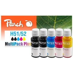 Peach PI300-1008 Druckerpatrone 5 Stück(e) Kompatibel Standardertrag Schwarz, Cyan, Magenta, Gelb