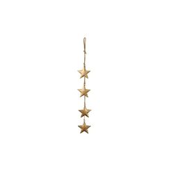 COCON Kette mit 4 Sterne, gold antik