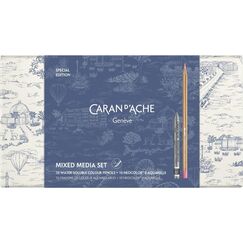 Caran d-Ache Caran d'Ache Farbset Multi Toile de Jouy