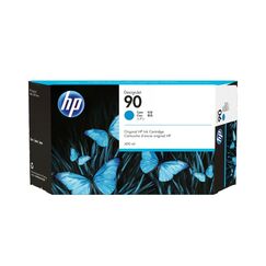 HP 90 Cyan DesignJet Druckerpatrone, 400 ml