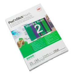 GBC Peel`n Stick Laminiertaschen A4 2x75 Micron matt (25)