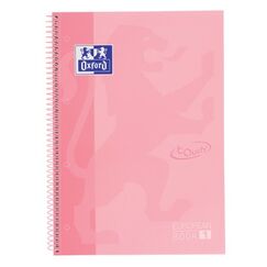 Oxford 400138324 Notizbuch A4+ 80 Blätter Rose