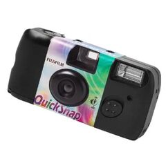 Fujifilm Quicksnap Flash Einweg-Filmkamera 135 mm Schwarz