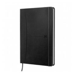 Oxford 400154943 Notizbuch A5 80 Blätter Schwarz