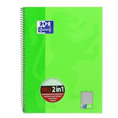 Oxford 100050362 Notizbuch A4 80 Blätter Grün