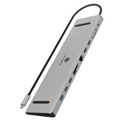ICY BOX DockingStation 11-in-1, Notebook