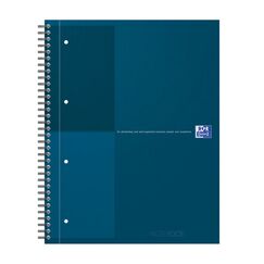 Oxford International Notizbuch A4+ 80 Blätter Farbe Petrol