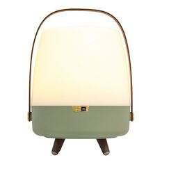 Kooduu Lite-up Play 2.0 Tragbarer Mono-Lautsprecher Grün, Weiß, Holz 10 W, Farbe: Grün, Weiß, Holz