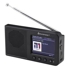 Soundmaster DAB175SW Radio Tragbar Analog & Digital Schwarz