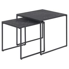 Actona Infinity Geschachtelter Tisch Quadratische Form 4 Bein(e)